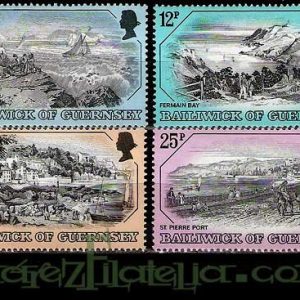 Serie de sellos Isla Guernsey nº 243/46 (**)