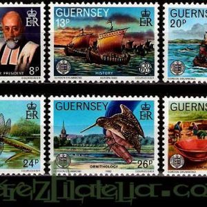 Serie de sellos Isla Guernsey nº 247/52 (**)