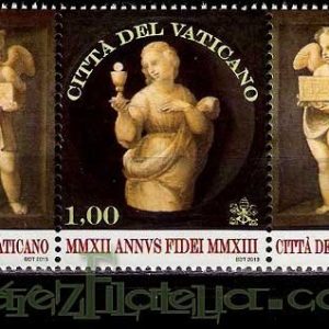 Serie sellos Vaticano 1611/13. Año de la Fe