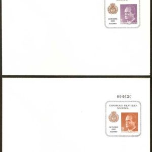 001-2. Sobre Entero Postal Exfilna 1985