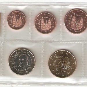 Serie monedas Euro. España 2014 (S/C)
