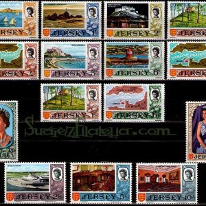 Serie de sellos Isla Jersey nº 005/19 (**)