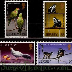 Serie de sellos Isla Jersey nº 043/46 (**)