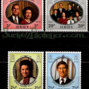 Serie de sellos Isla Jersey nº 067/70 (**)