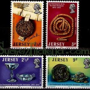 Serie de sellos Isla Jersey nº 071/74 (**)