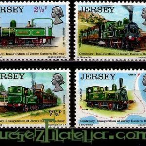 Serie de sellos Isla Jersey nº 079/82 (**)