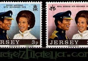 Serie de sellos Isla Jersey nº 087/88 (**)