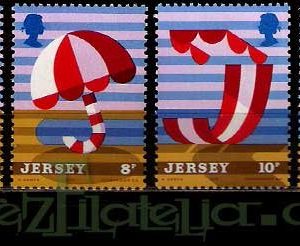 Serie de sellos Isla Jersey nº 113/16 (**)
