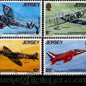 Serie de sellos Isla Jersey nº 121/24 (**)