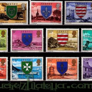 Serie de sellos Isla Jersey nº 125/37 (**)