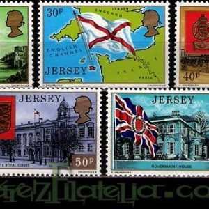 Serie de sellos Isla Jersey nº 142/46 (**)