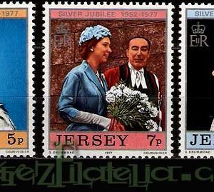 Serie de sellos Isla Jersey nº 151/53 (**)