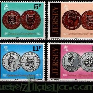 Serie de sellos Isla Jersey nº 154/57 (**)