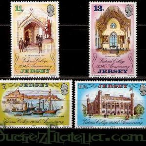 Serie de sellos Isla Jersey nº 162/65 (**)