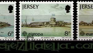 Serie de sellos Isla Jersey nº 171/73 (**)