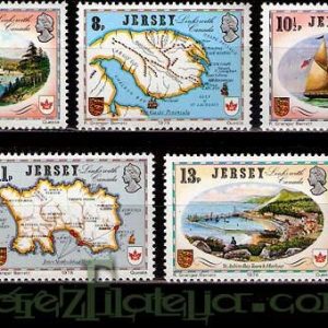 Serie de sellos Isla Jersey nº 174/78 (**)