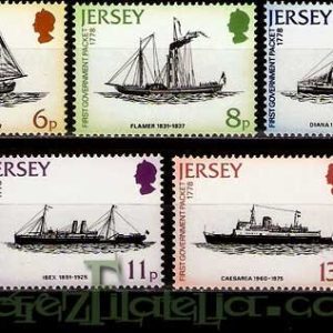 Serie de sellos Isla Jersey nº 181/85 (**)