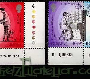 Serie de sellos Isla Jersey nº 188/91 (**)
