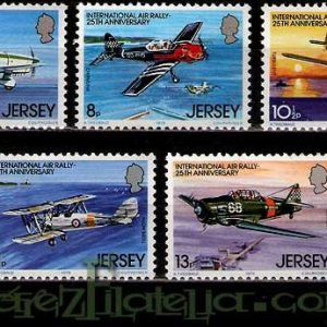Serie de sellos Isla Jersey nº 192/96 (**)