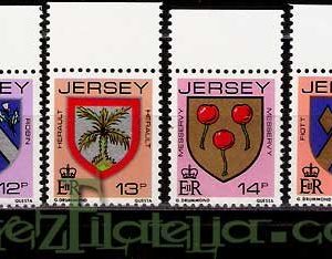 Serie de sellos Isla Jersey nº 258/63 (**)