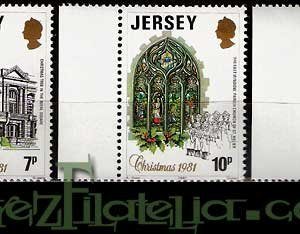 Serie de sellos Isla Jersey nº 264/66 (**)