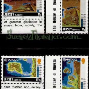 Serie de sellos Isla Jersey nº 272/75 (**)