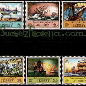 Serie de sellos Isla Jersey nº 287/92 (**)