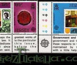 Serie de sellos Isla Jersey nº 293/96 (**)
