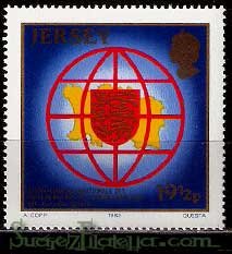 Serie de sellos Isla Jersey nº 297 (**)