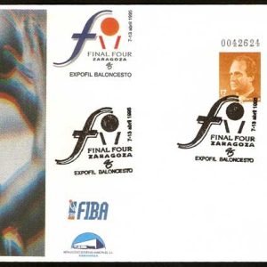 026. Matasellos Final Four Baloncesto (1 SOBRE)