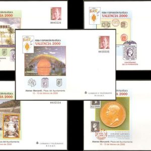 058. Sobre Entero Postal Filatélica VALENCIA’2000 (1 SOBRE)