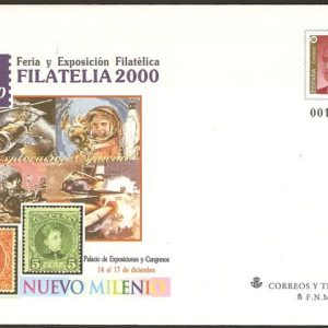 067. Sobre Entero Postal FILATELIA’2000 (1 SOBRE)