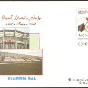 076. Sobre Entero Postal Cent. del Real Unión Club (1 SOBRE)