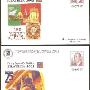 089. Sobre Entero Postal FILATELIA 2003 (1 sobre)