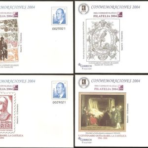 096. Sobre Entero Postal FILATELIA 2004 (1 sobre)