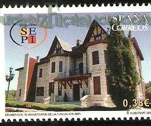 4872.  Sello Efemérides. 50 Aniversario de la Fundación SEPI