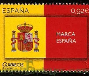 4877. Sello Marca España. Escudo