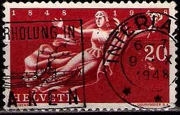 Serie de sellos Suiza nº 0455 (o)
