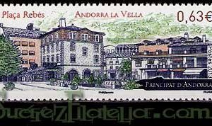 Serie de sellos Andorra Francesa nº 0738 (**)