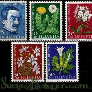 Serie de sellos Suiza nº 0668/72 (**)