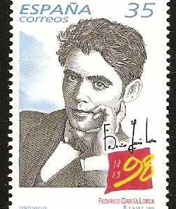3549.Centenarios. Federico García Lorca