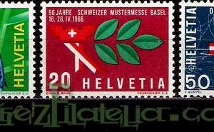 Serie de sellos Suiza nº 0766/68 (**)