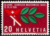 Serie de sellos Suiza nº 0767 (**). Suelto
