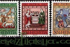 Serie de sellos Suiza nº 0786/90 (**)