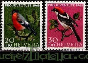 Serie de sellos Suiza nº 0824/27 (**)