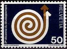 Serie de sellos Suiza nº 0876 (**)