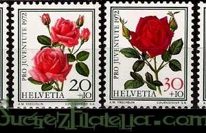 Serie de sellos Suiza nº 0914/17 (**)