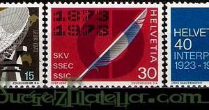 Serie de sellos Suiza nº 0921/23 (**)