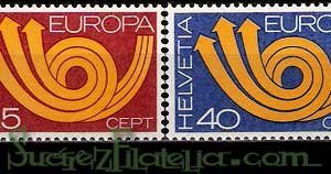 Serie de sellos Suiza nº 0924/25 (**)