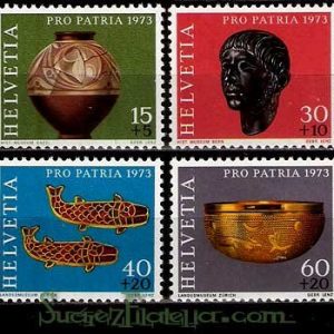 Serie de sellos Suiza nº 0926/29 (**)